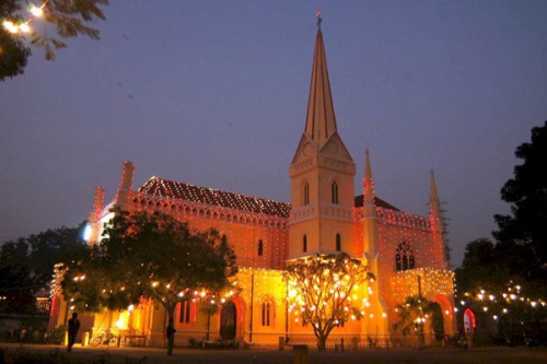 a_decorated_and_newly_painted_christ_church_at_lucknow_-_21